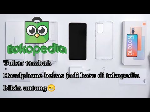 cara tukar tambah handphone di tokopedia