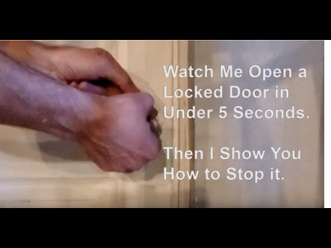 Open a Locked Door Without a Key in Under 5 Seconds - Locksmith Recommended