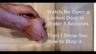 Open a Locked Door Without a Key in Under 5 Seconds - Locksmith Recommended