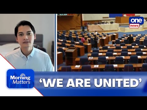 No 'threats' to Speaker Dy's leadership over budget disputes – Benitez | Morning Matters