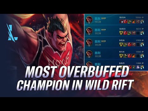 MOST OVERBUFFED CHAMPION IN WILD RIFT | DARIUS IS TOO OP RIGHT NOW | RiftGuides | WildRift