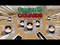 Survive 10 CATJARDS Is INSANE In Evade