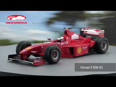 WERK83 1:12 M. Schumacher Ferrari F300 #3 Winner French GP Formula