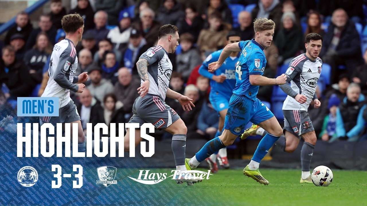 Peterborough United vs Exeter City Highlights