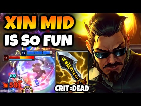 I was forced to Xin Zhao Mid. I didn't realize how INSANE he is.