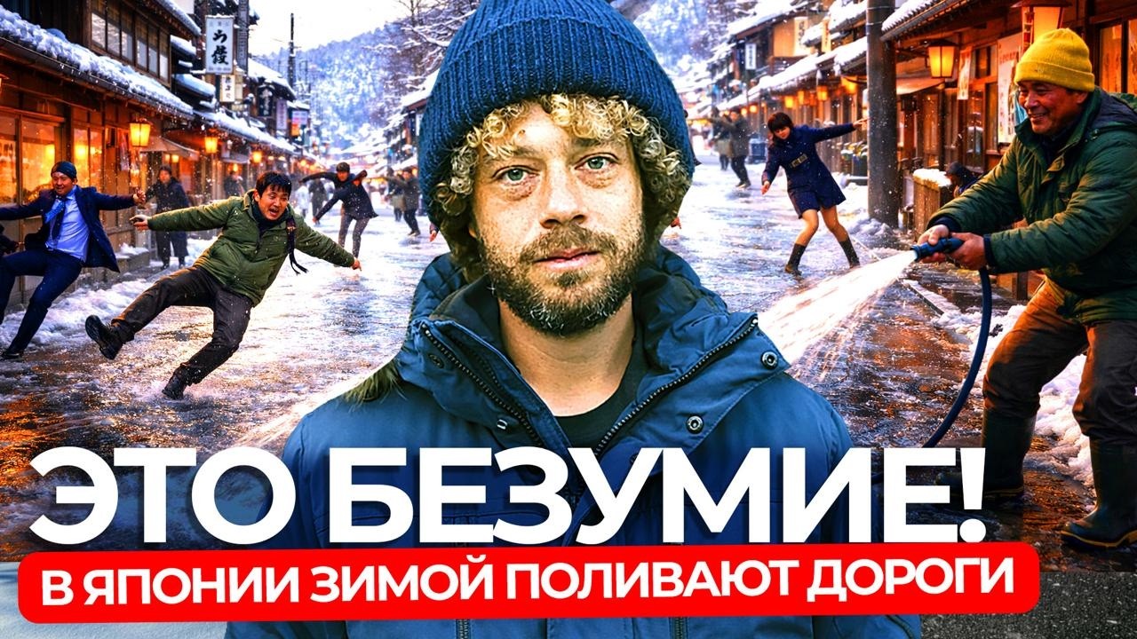 Япония — страна снега! В горах — курорты, а на улицах — сугробы и лед. | Турис?