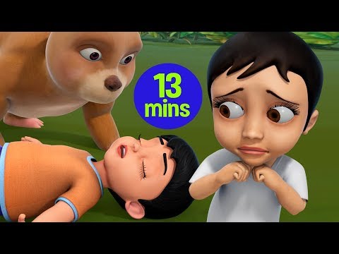 The Bear and Two Friends Story | Telugu Stories for Kids | Infobells