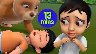 The Bear and Two Friends Story | Telugu Stories for Kids
