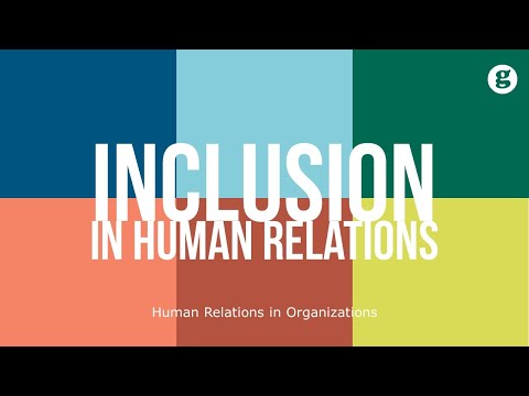 Inclusion in Human Relations