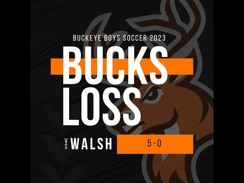 Buckeye Bucks Vs Walsh Jesuit Warriors (Boys Soccer)
