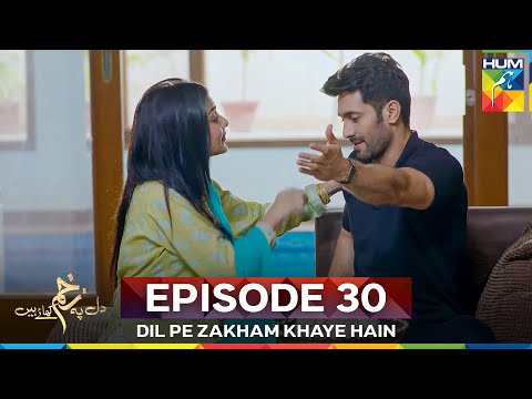 Dil Pe Zakham Khaye Hain Episode 30