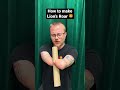 How to make lion’s roar, sound effect with a paper towel roll 😱🦁