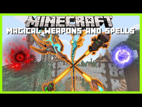 KD Minecraft - Minecraft - MAGICAL WEAPONS AND SPELLS (USE THEM TO FIGHT THE DEADLIEST MOBS)