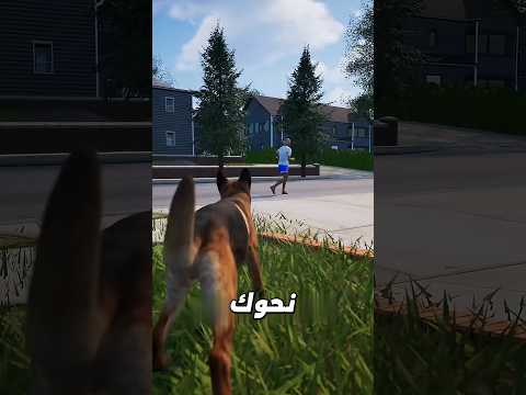 كيف تنجو من هجوم الكلب 🐶⚠️ #shorts