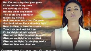 كلمات اغنية ليا مخول الجديدة _ Give Me Sunlight Official Lyrics Video