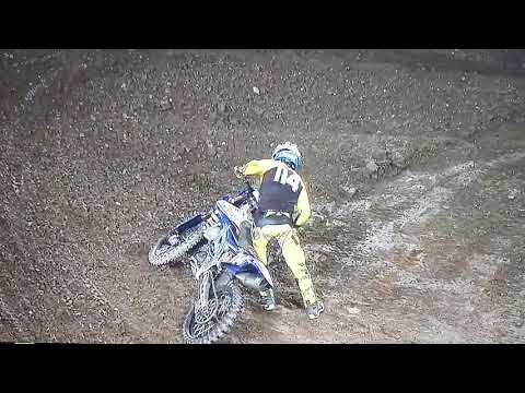 Hartranft 250 LCQ Crash | 2018 Tampa Supercross