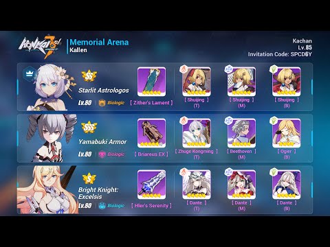 Ex MA Kallen Vs Durandal 30933 (SA DK BK) | Honkai Impact 3