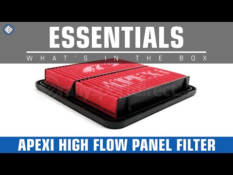 Apexi Subaru High Flow Air Filter Panel- Whats in the Box?