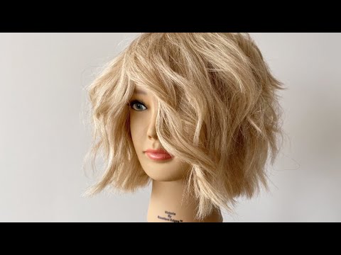 Basic layered bob haircut | How To Cut A Layered Bob...