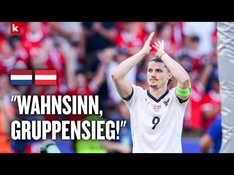 Video Thumbnail: Österreich begeistert! Sabitzer selbstbewusst: "Bleiben wir bei Wahnsinn, oder?" | EM 2024