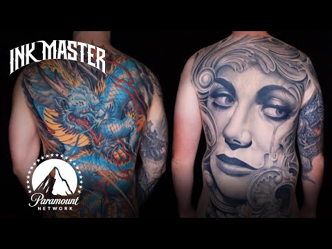 Best Tattoos of Ink Master (Season 9) | Two 35 Hour Tattoos?!