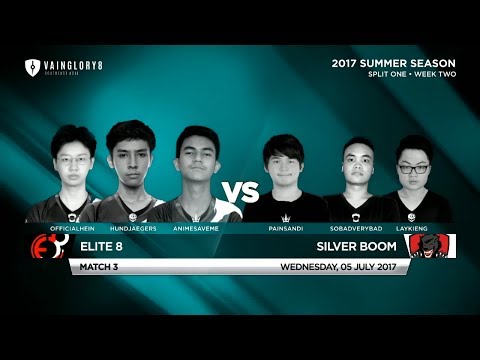 Elite 8 Vs Silver Boom • Vainglory 8 • Southeast Asia • Summer Split 1, Week 2, Day 1