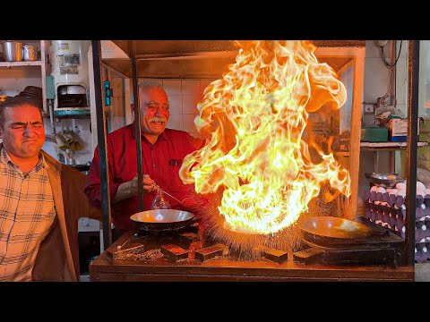 The Fire King of Iranian Street Food | Cooking With Flames & Style!