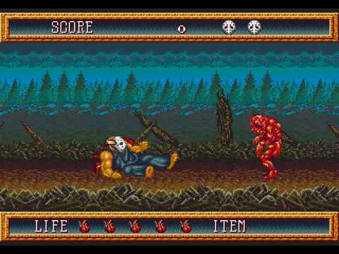 Splatterhouse 2 "Classic Mask" Playthrough