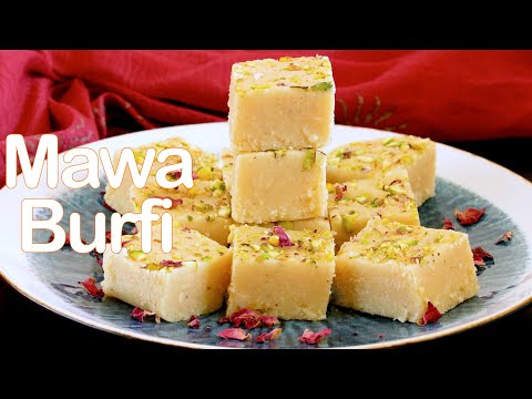 Mawa Burfi / Khoya Burfi / Burfi Recipe / Easy and Quick Mawa Burfi / How to Make Burfi or Barfi