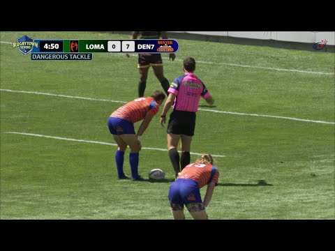 Jackal Turnover: LOMAIVITI (Luke Nadurutalo) v DENVER SELECTS RugbyTown 7s Bowl Semi Final 2019