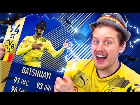 94 TOTS BATSMAN BATSHUAYI AND REUS! THE BEST BUNDESLIGA STRIKER?! FIFA 18 ULTIMATE TEAM