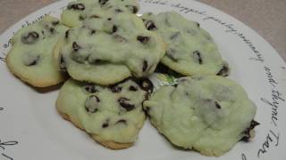 Chocolate Mint Cookies