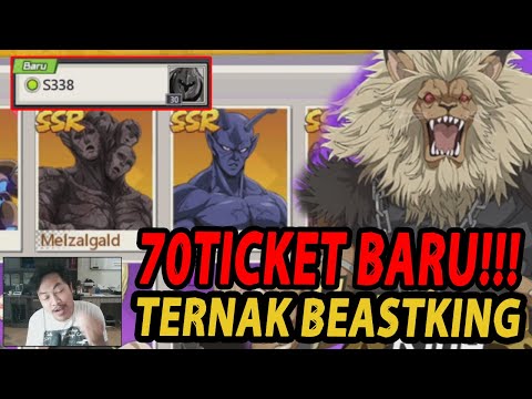 🔥🔥70TICKET GACHA DI SERVER BARU (MENCOBA LEBIH BAIK DARI SEBELUMNYA) - ONE PUNCH MAN:The Strongest
