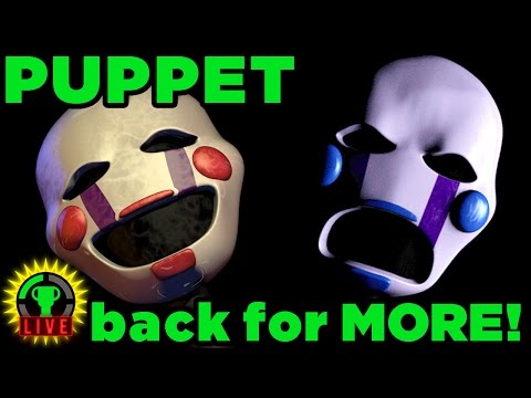 FNAF Puppet's REVENGE! - Five Nights at Candy's (FNAC Part 2)