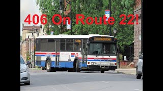 NeoplanDude | LCTA 2004 Gillig Phantom #406 On Route 22, To Wilkes-Barre!