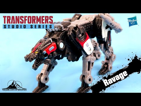 Transformers Bumblebee Studio Series Core Class RAVAGE Video Review