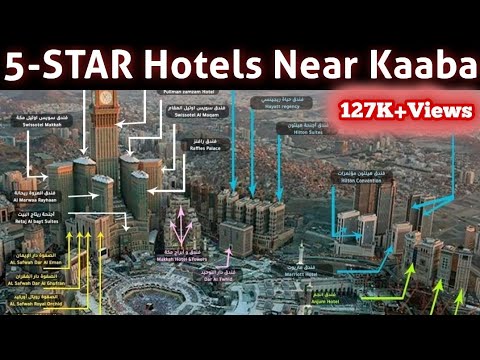 5 Star Hotels Near Kaaba | Clock Tower | Hilton | Marriott | Sheraton | Hayatt | Conrad | AL Safwa