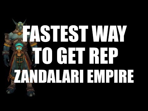 WOW BFA ZANDALARI EMPIRE REP GUIDE