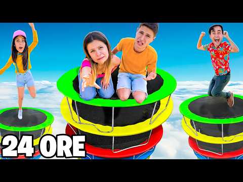 L’ULTIMO CHE SCENDE DAI TAPPETI ELASTICI VINCE €1000 CON TUTTI I NOSTRI AMICI CHALLENGE!💰