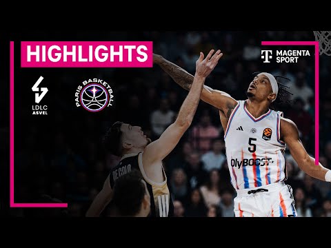 ASVEL Villeurbanne - Paris Basketball | EuroLeague | MAGENTA SPORT