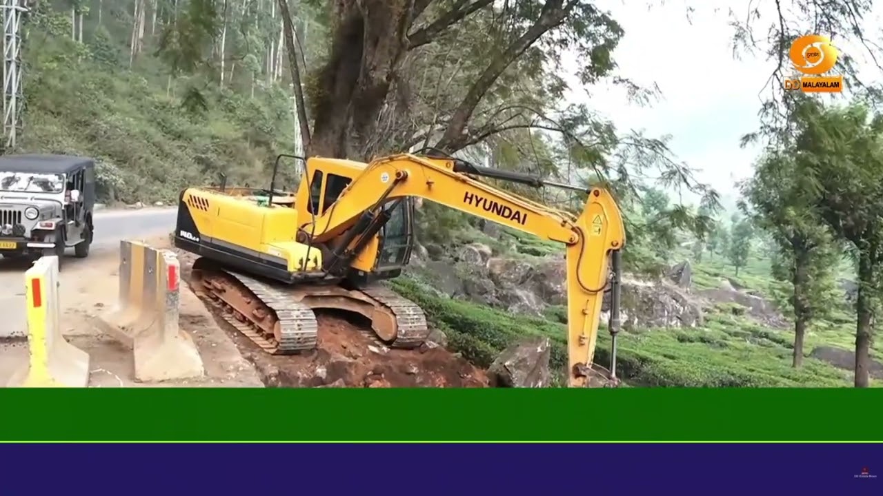ഗതാഗതകുരുക്ക്; ദേശീയപാത 85 ൽ നടന്നു വരുന്ന നിർമ്മാണ ജ?