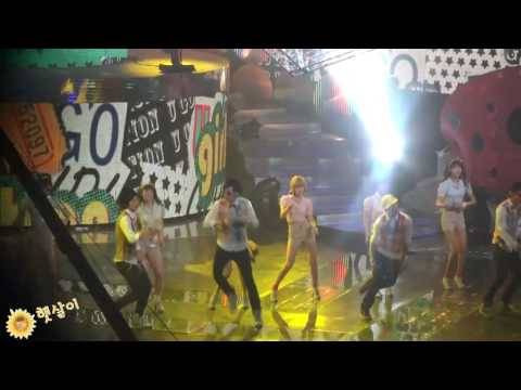 [Fancam] 100221 SNSD - U-Go-Girl@MC