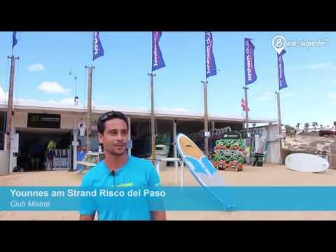 Interview mit Younnes am Strand Risco del Paso auf Fuerteventura