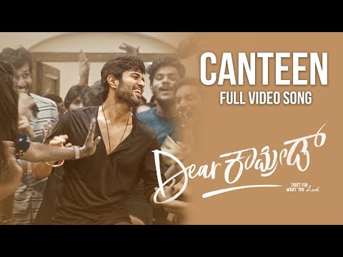 Canteen Video Song - Dear Comrade | Kannada | Vijay Deverakonda | Rashmika | Bharat Kamma Video