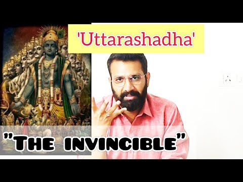 'Uttarashadha' nakshatra significations #vedicastrology #knowledge
