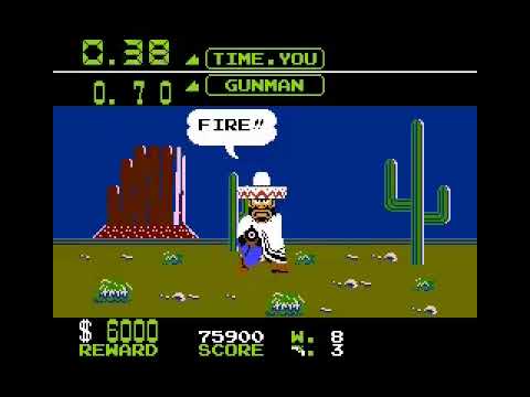 Wild Gunman [Chronological NES #16] Nintendo - Longplay - Complete Playthrough - Games A, B & C