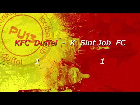 PU13  KFC  Duffel     K  Sint Job  FC