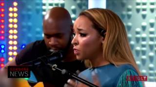 Tinashe Gives An Acoustic Performance of "Flame"