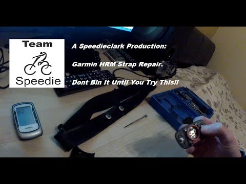 Garmin HRM Strap Issue & Repair