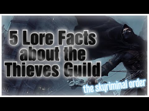 5 Thieves Guild FACTS #skyrim